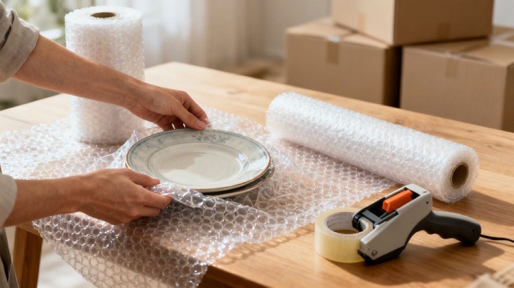 Lindungi barang yang mudah rusak, Sumber: emmanueltransport.net.au