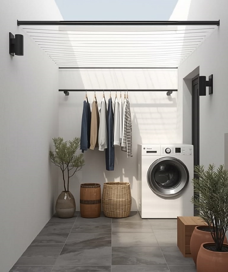 Laundry di tempat terbatas, Sumber: id.pinterest.com
