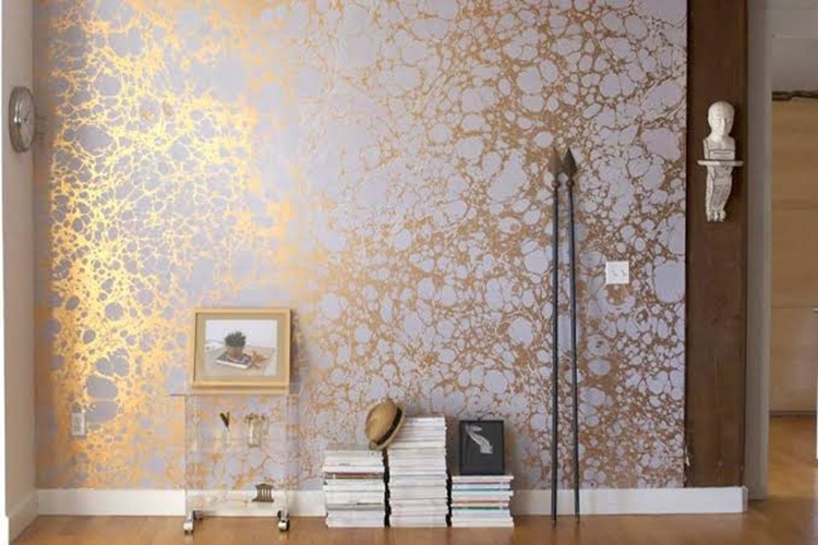 Wallpaper Metalik, Sumber: creowalldesigns.in